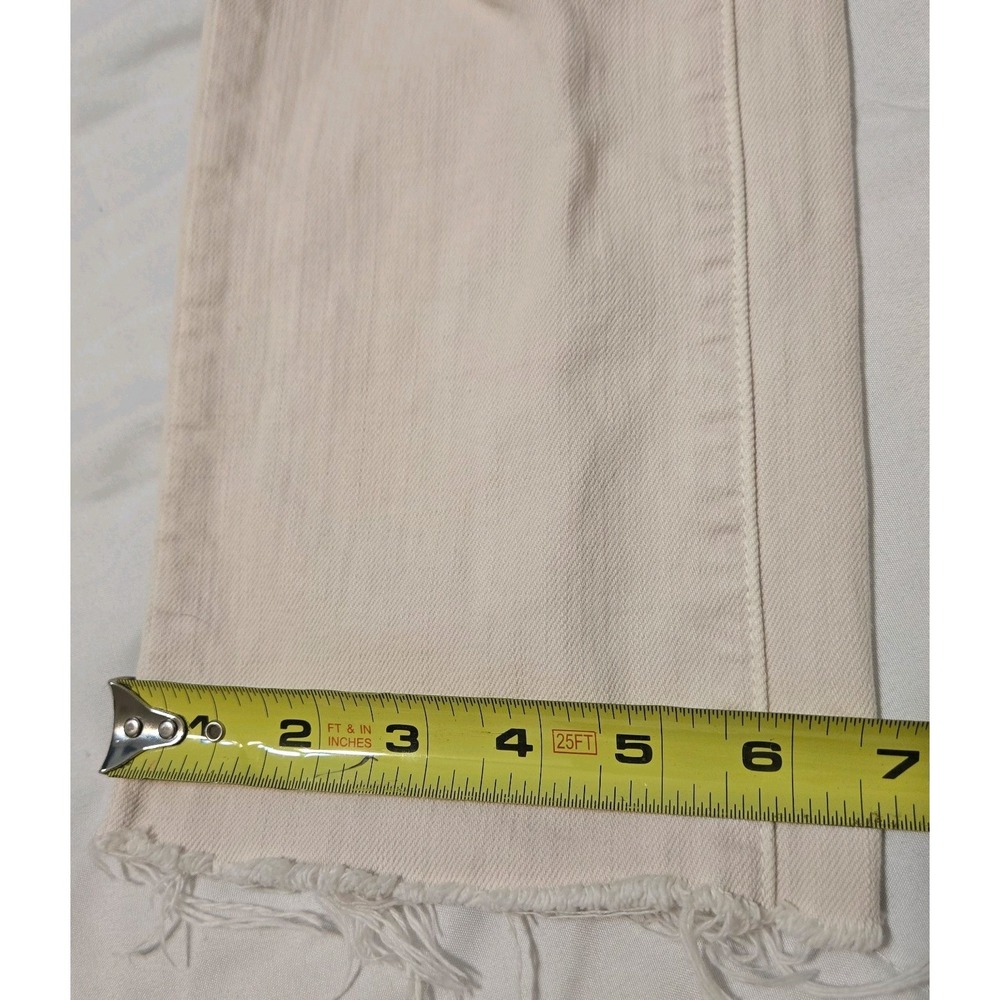 Mother High Waisted Rascal Ankle Jeans The Devil Drinks Coffee Size 24 - Picture 4 of 10